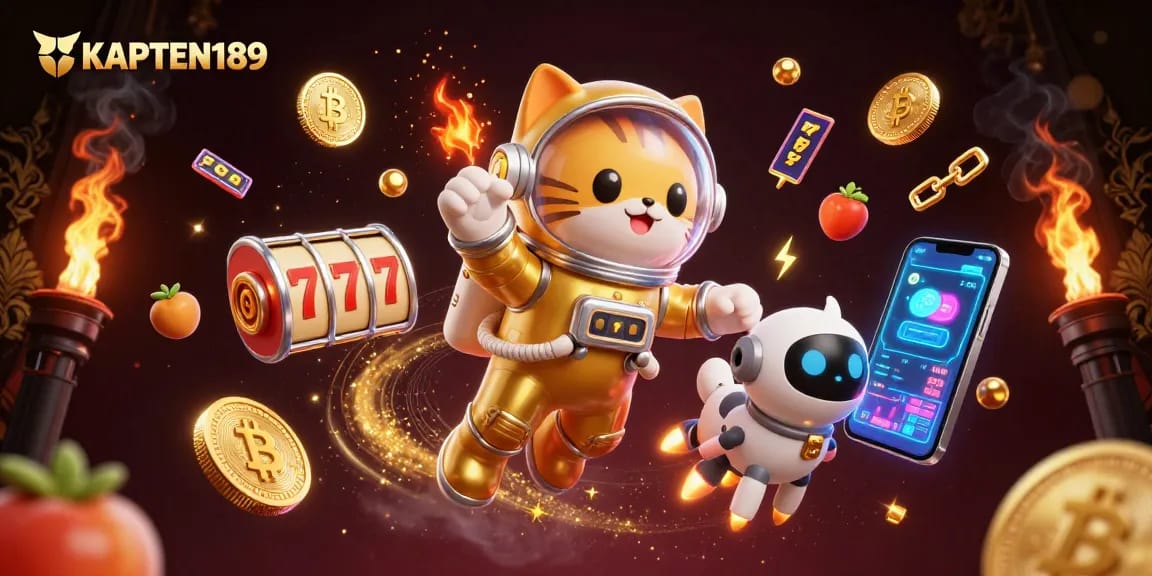 KAPTEN189 menghadirkan pengalaman bermain slot online yang seru dan inovatif dengan elemen digital mengesankan.