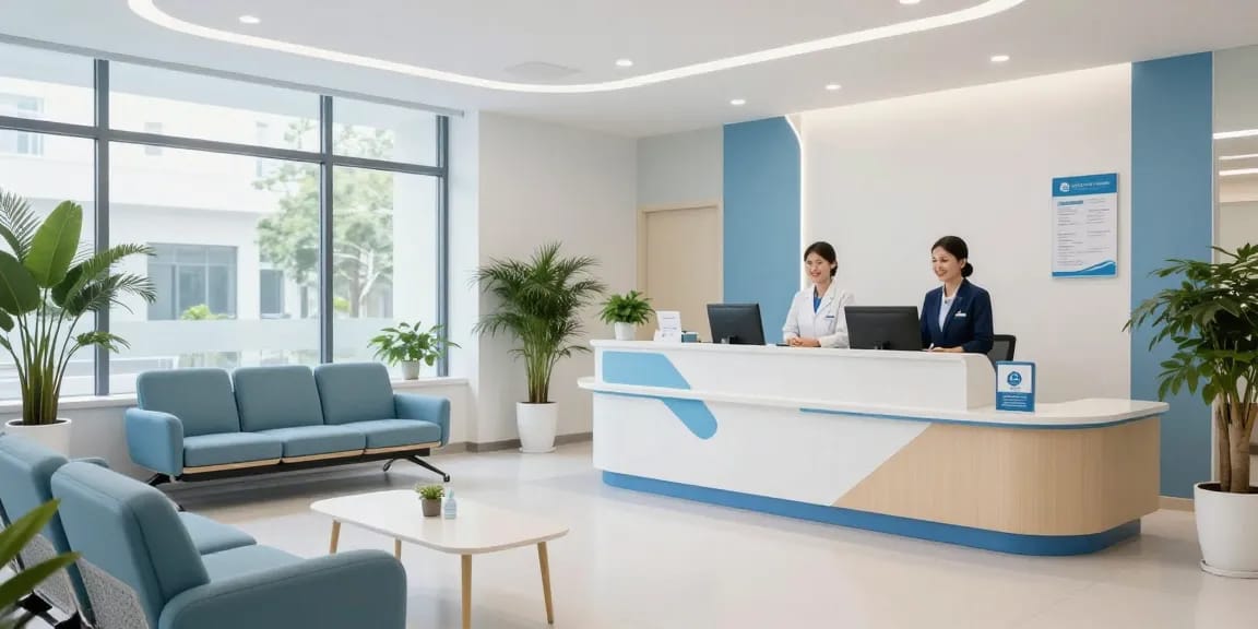 Hair transplant Turkey at a modern clinic, showcasing patient care and expert consultation in a healthcare setting.