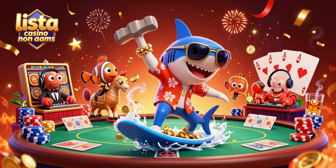 Vivi emozionanti esperienze di gioco nei lista casino non AAMS con personaggi unici ed elementi vivaci del casinò.