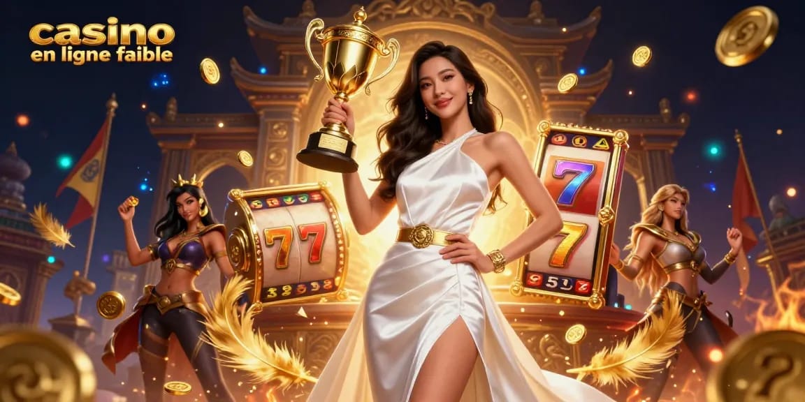 Découvrez la victoire au casino en ligne fiable avec des éléments de jeux de machines à sous dynamiques et une atmosphère triomphante.