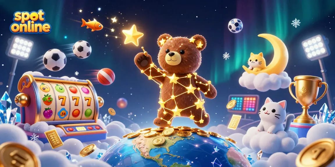 Experience slot online excitement with golden constellations and spinning reels!