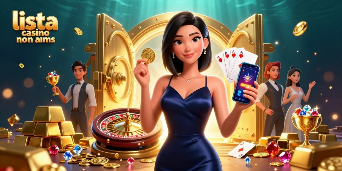 Vivi la migliore azione di gioco con lista casino non aams in questa vibrante scena 3D con slot avanzate e roulette.
