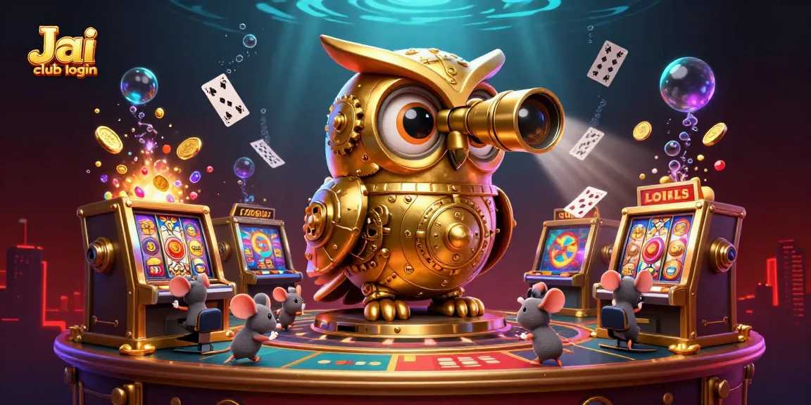 Experience thrilling gameplay with the Jai club login, featuring vibrant 3D casino elements and a dynamic atmosphere.
