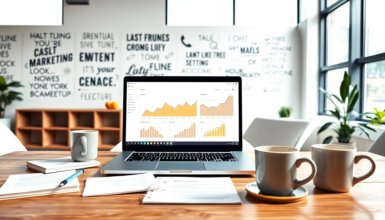 Analytical overview on https://alvionz.de/ with a modern workspace arrangement.