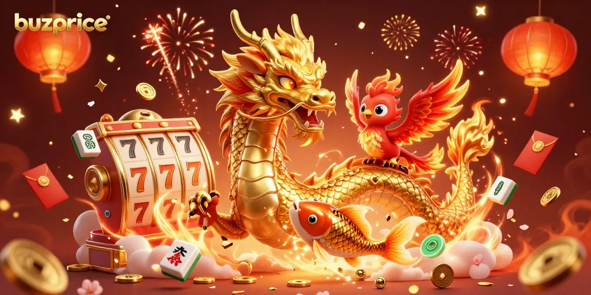 Experience excitement with buzprice through captivating 3D casino elements and dazzling characters.