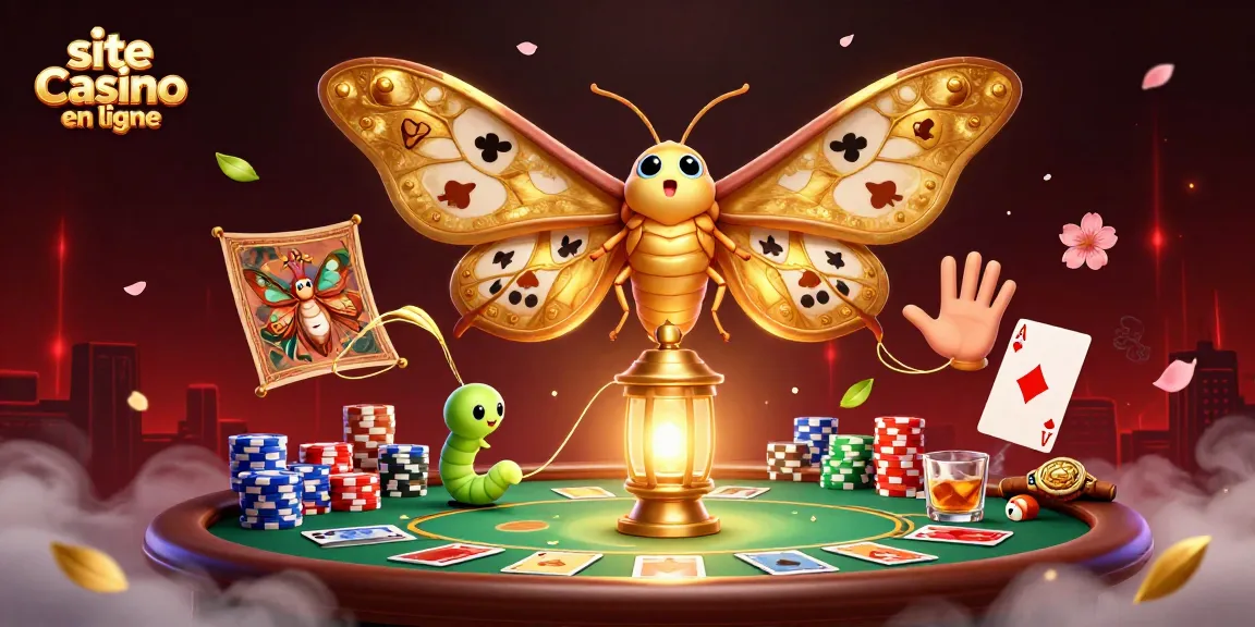 Découvrez le site de casino en ligne avec des personnages animés et des cartes de poker au cœur d'une scène dynamique.