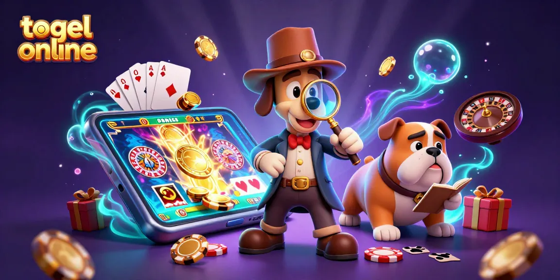 Experience the thrill of togel online with vibrant characters and dynamic gaming elements in an exciting scene.