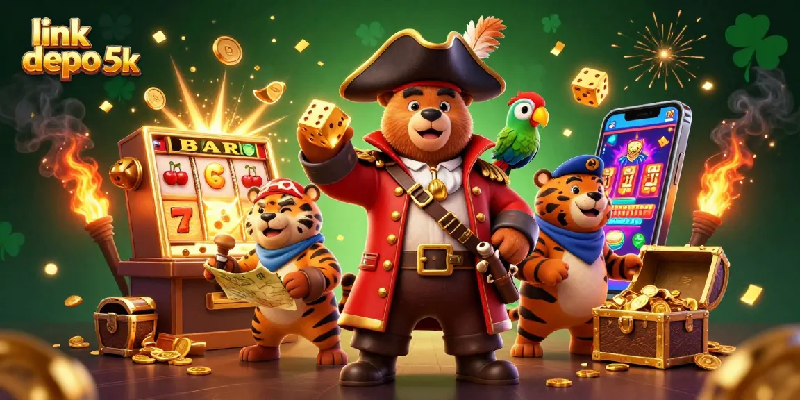 Experience thrill and excitement with link depo 5k at the vibrant online slots scene.