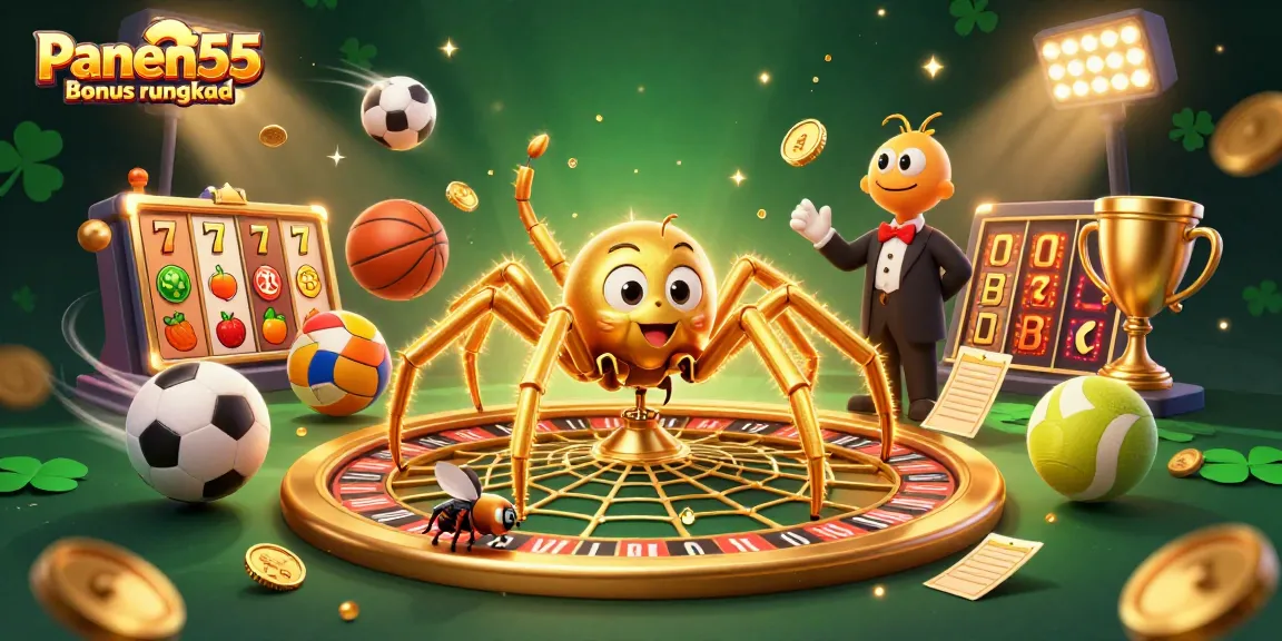 Engage with the Panen55 Bonus rungkad in an electrifying slot ambiance filled with action.