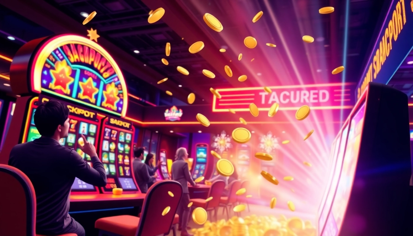 Engaging game slot online with vivid reels and a lively casino ambiance.