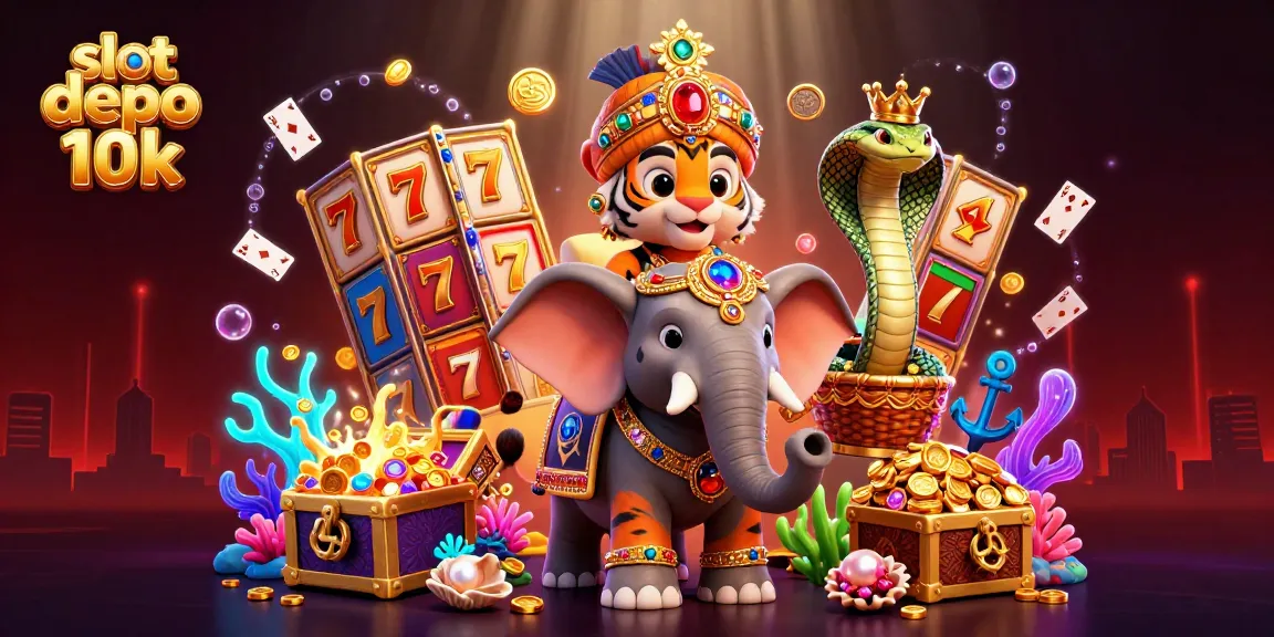 Experience thrilling gameplay with slot depo 10k featuring vibrant slot reels and jackpot excitement.