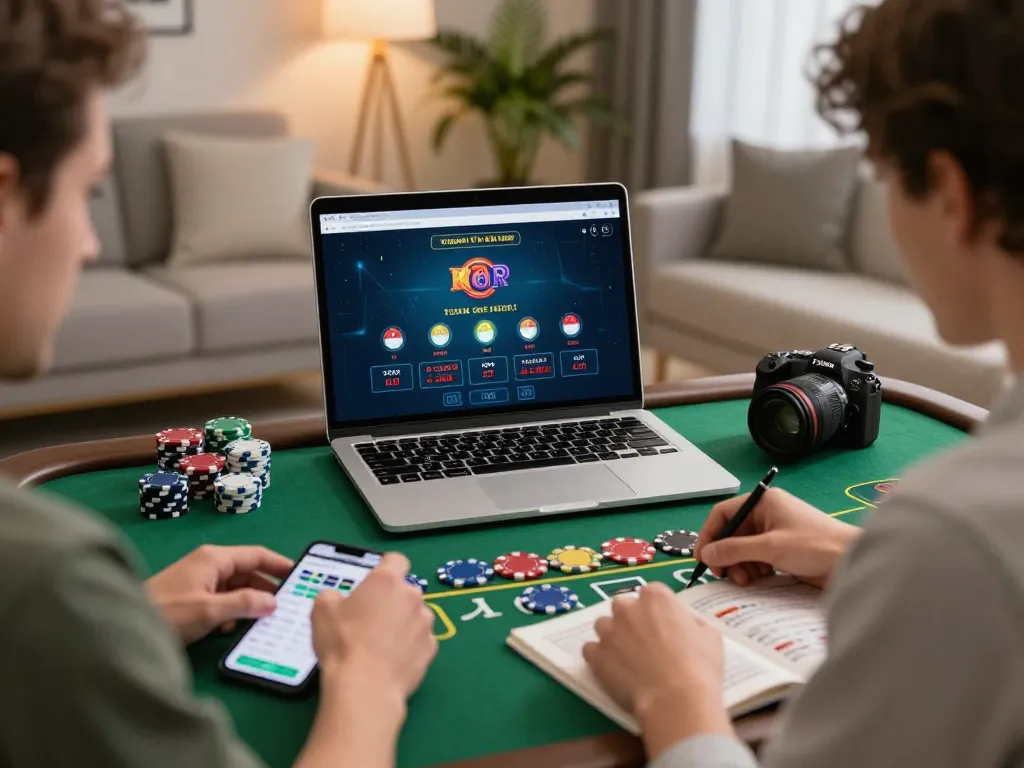 Playing an engaging live dealer game on Vipwin1's online platform featuring an exciting blackjack session.