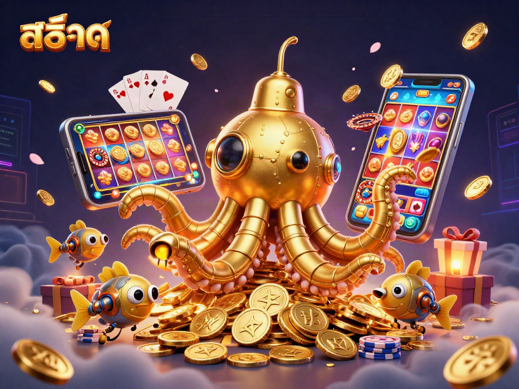 Experience excitement at the slots with สล็อต and a dazzling underwater casino world.