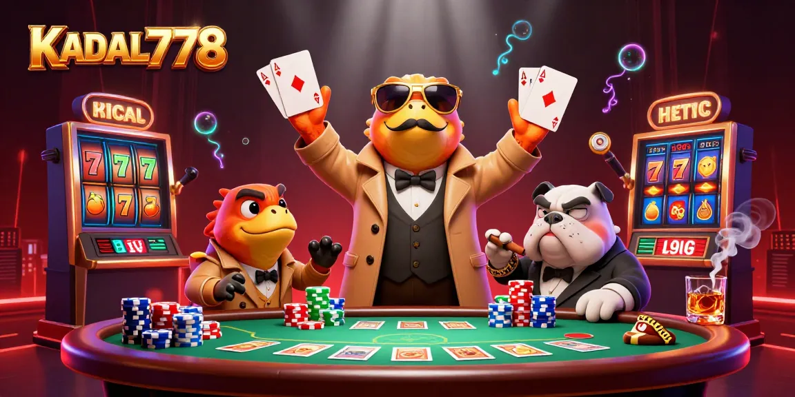 KADAL778 offers a thrilling interactive casino atmosphere with vibrant slot games and rich poker elements.