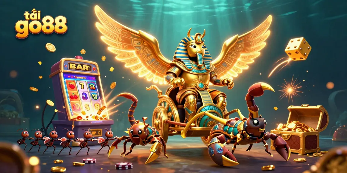Experience the excitement of tải go88 with vibrant casino illustrations showcasing thrilling gameplay.