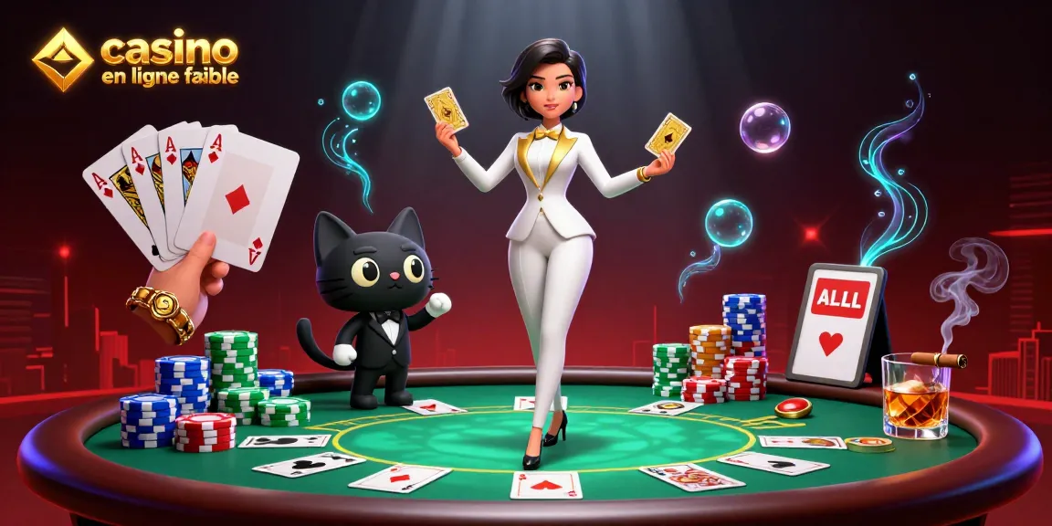 Interagissez avec le casino en ligne fiable à travers cette illustration 3D vibrante mettant en avant des éléments de jeu glamour.