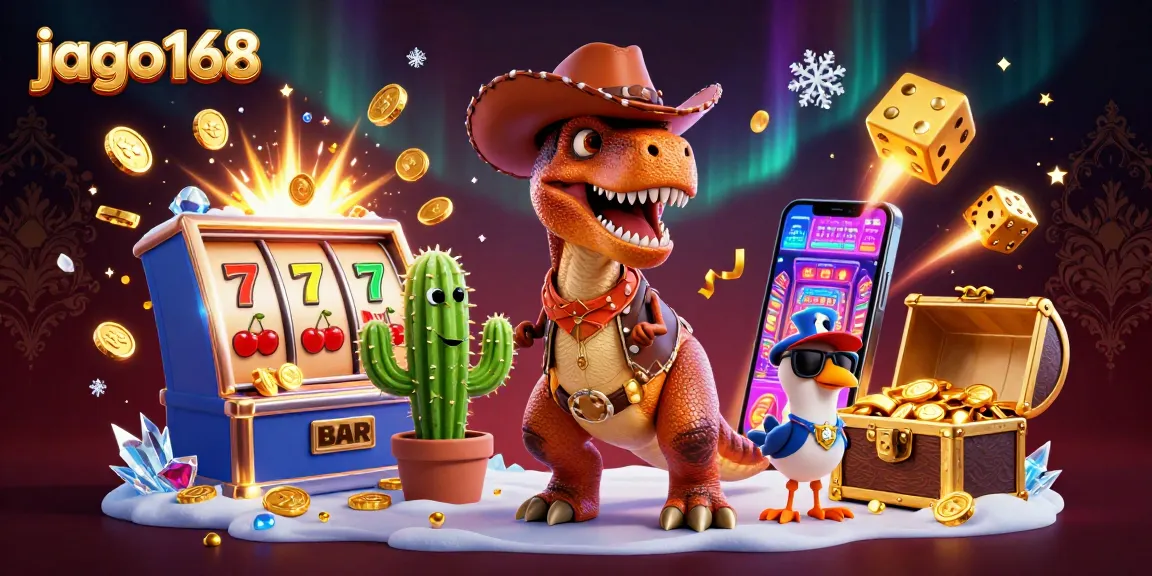 Spin the reels at jago168 with vibrant visuals of jackpots and colorful casino games!