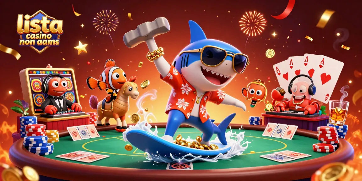 Vivi emozionanti esperienze di gioco nei lista casino non AAMS con personaggi unici ed elementi vivaci del casinò.