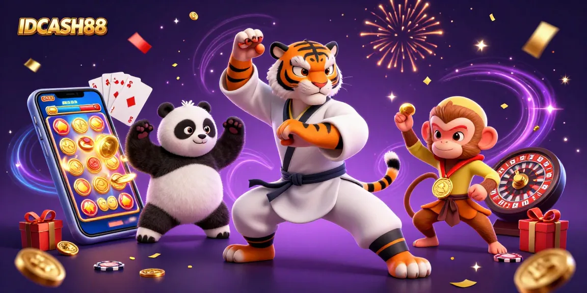 Experience thrilling gameplay at IDCASH88 with exciting slots and vibrant characters