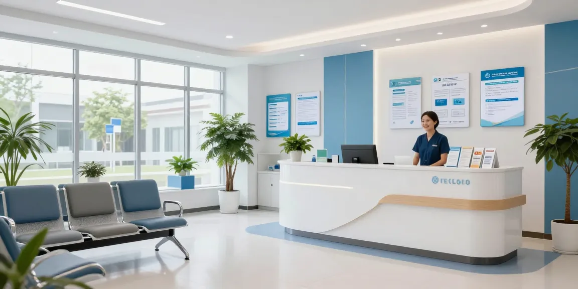David Hoffmeister reviews in a healthcare clinic showcasing patient care and compassionate services.