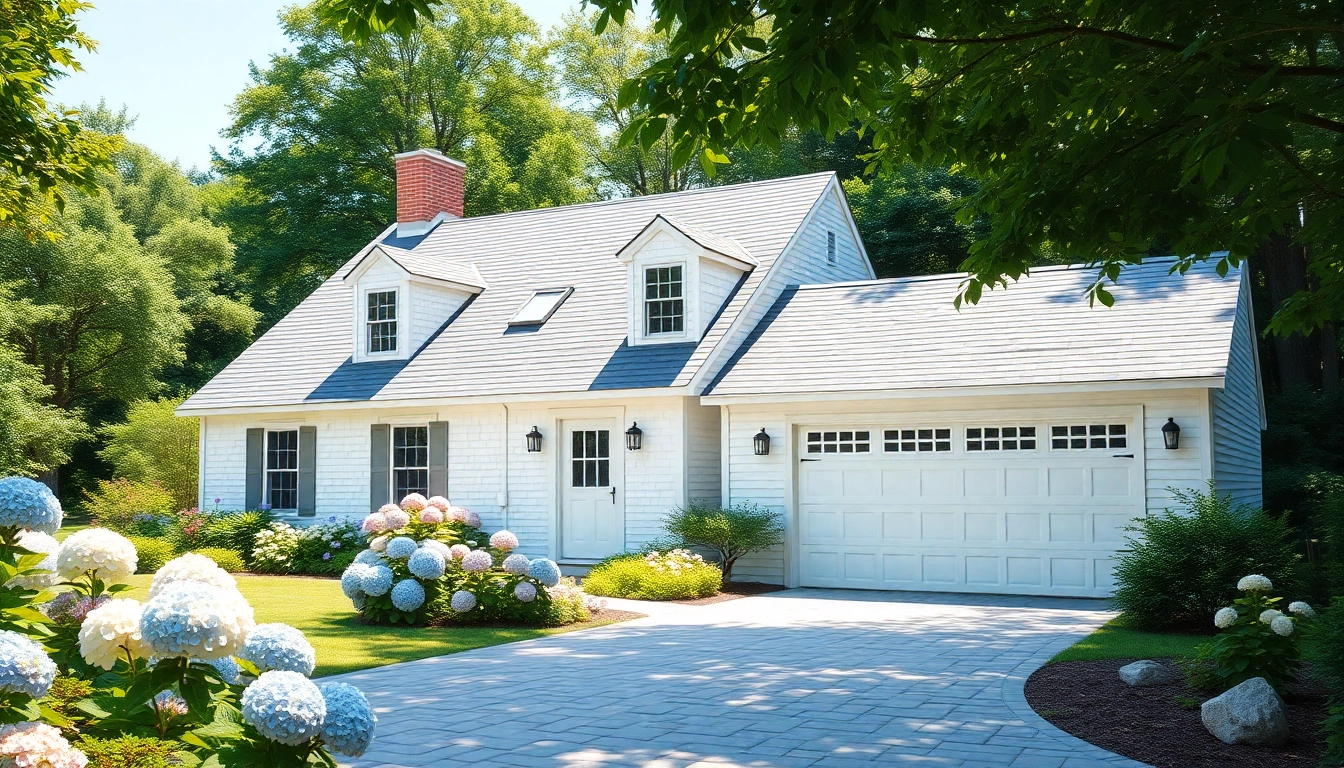 Stunning cape cod homes featuring traditional architecture and lush gardens.
