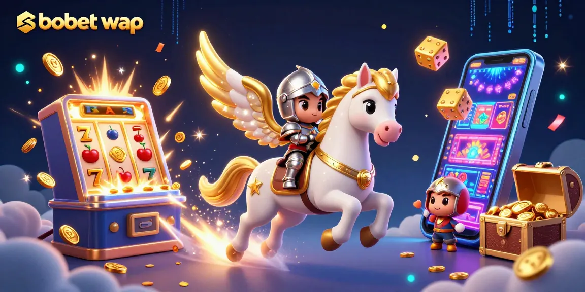 Experience thrilling sbobet wap mobile gaming with dynamic characters and vibrant casino elements.