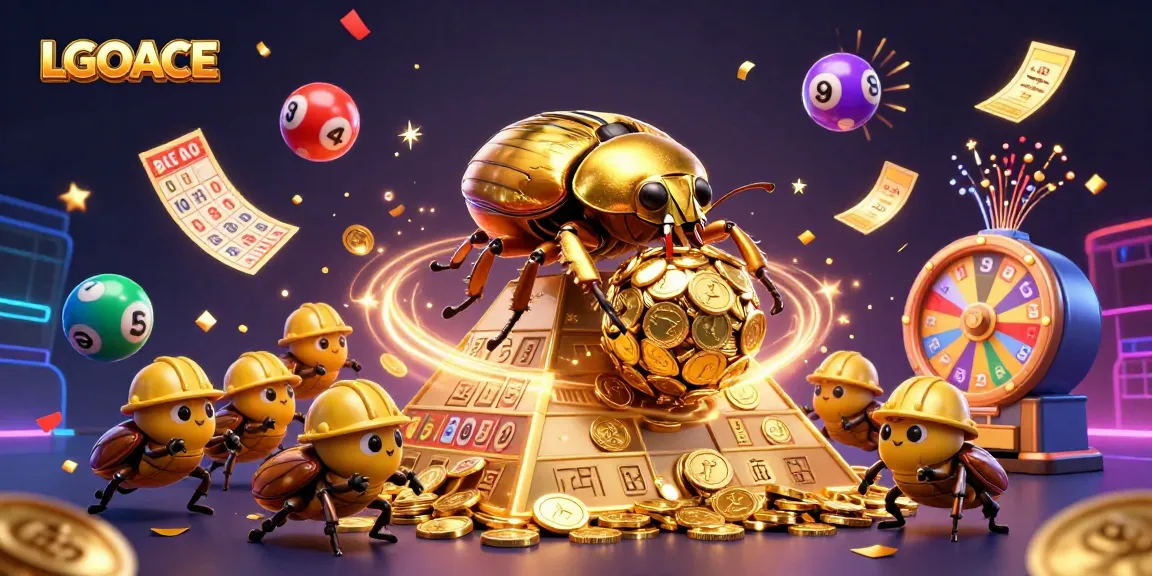 LGOACE engages players with vibrant casino experiences featuring golden elements and lottery excitement.