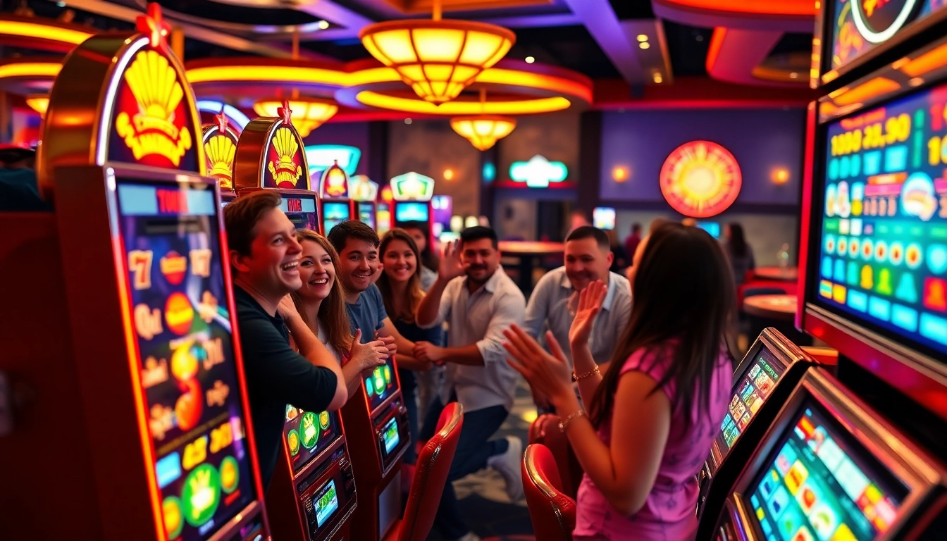 Menangkan di https://kuy4d.jimdofree.com/ dengan suasana kasino penuh energi dan slot berwarna cerah.