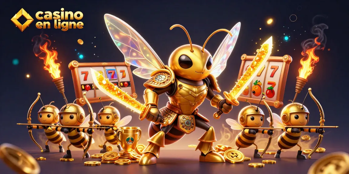 Jouez à des jeux passionnants sur un casino en ligne avec une illustration 3D dynamique.