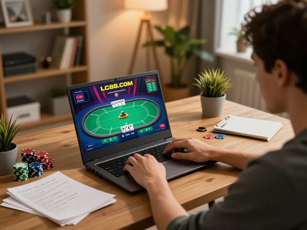 Experience thrilling online poker gameplay at LC88, a trusted platform for strategic betting.
