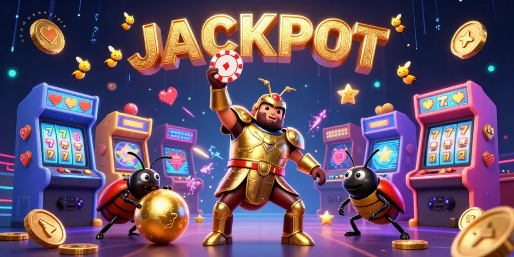 Menghadirkan jackpot mencengangkan di tacoslosernestomn dengan ilustrasi 3D yang penuh warna dan detail.