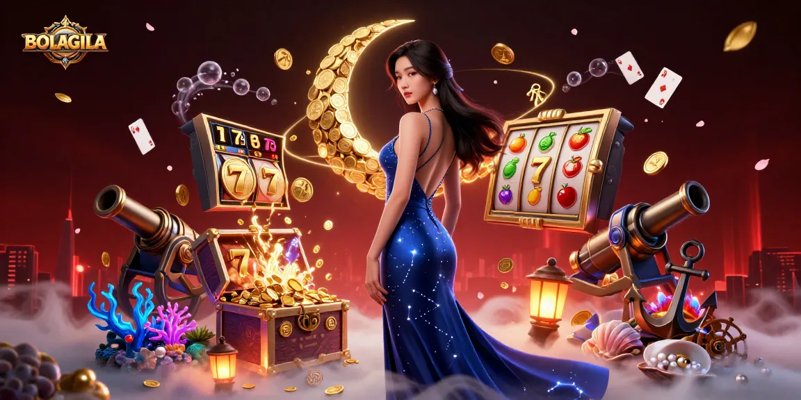 BOLAGILA captures thrilling slot gameplay with elegant design and rich casino elements