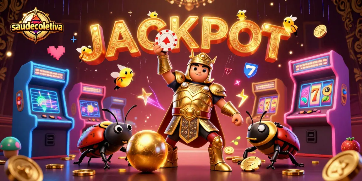 Gali peluang jackpot besar dengan saudecoletiva melalui ilustrasi dinamis mesin slot dan karakter menakjubkan.